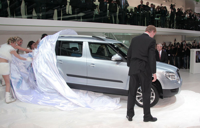 Genewa 2009: Škoda Yeti – nowy SUV z nowym silnikiem 1,2 TSI (77 kW/105 KM)