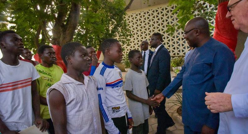 Bawumia fetes street children