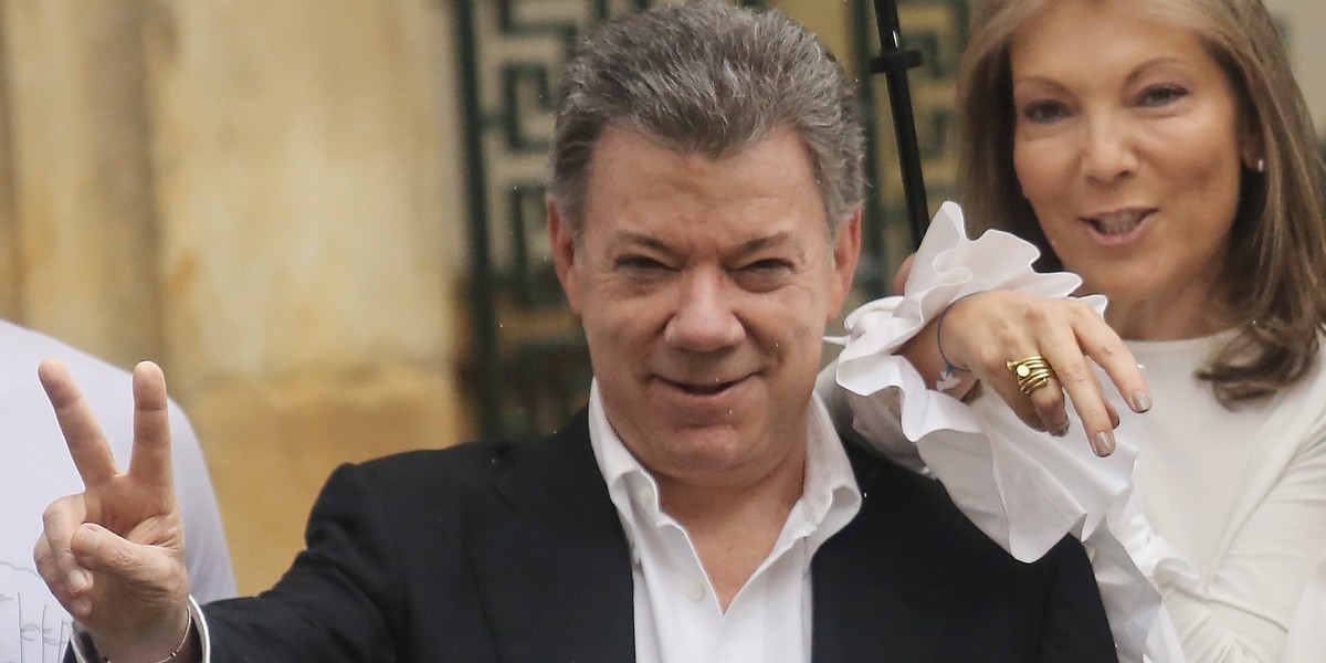 Juan Manuel Santos od sierpnia 2010 roku jest prezydentem Kolumbii