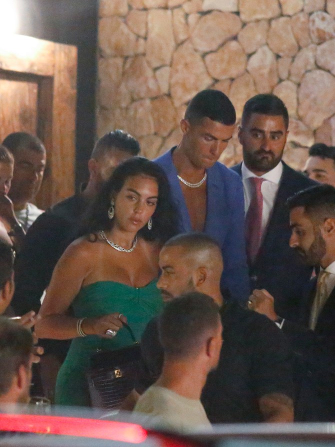Kristijano Ronaldo sa Georginom Rodrigez