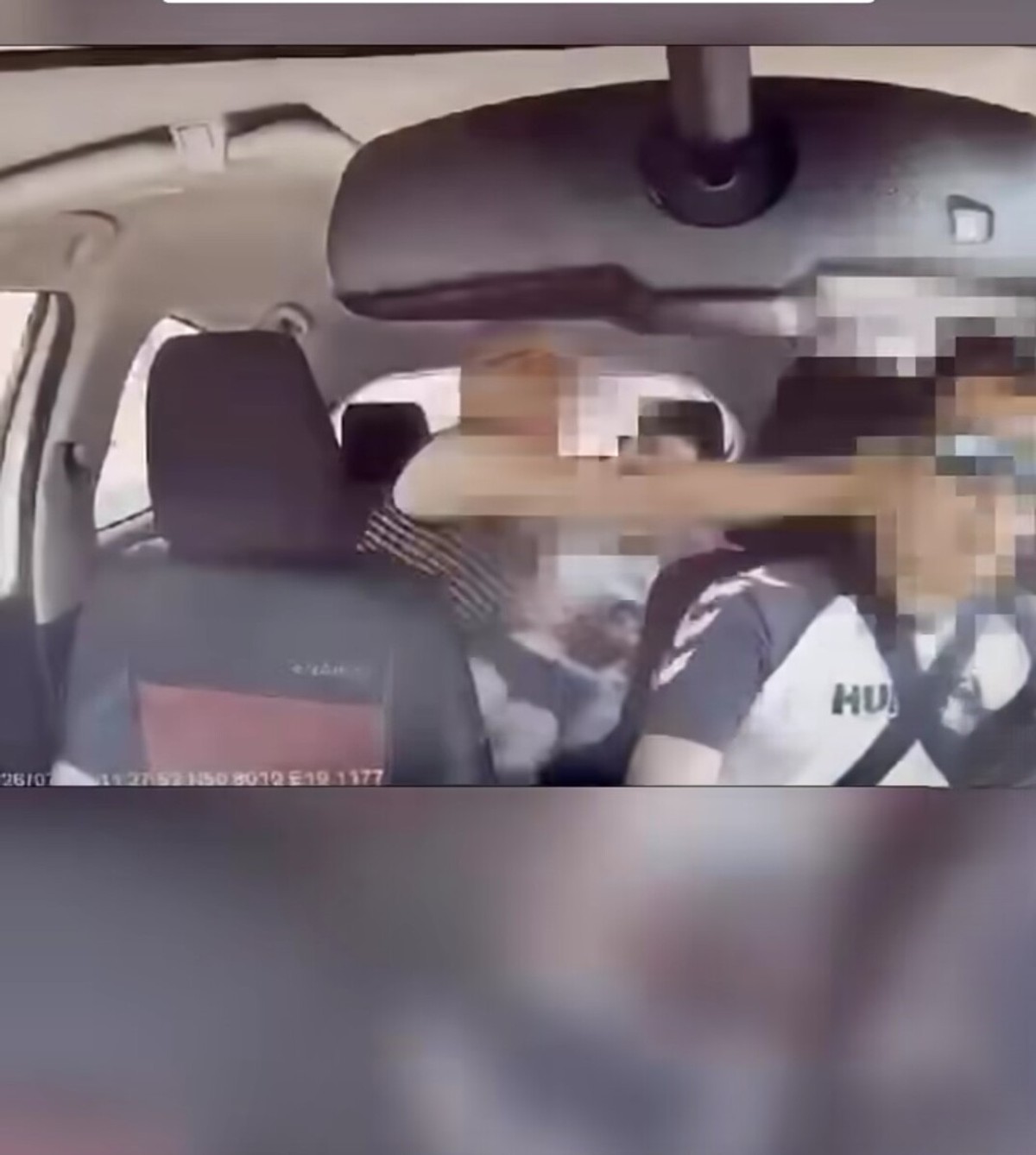Matka z córką w taksówce. Szokujące sceny podczas kursu
