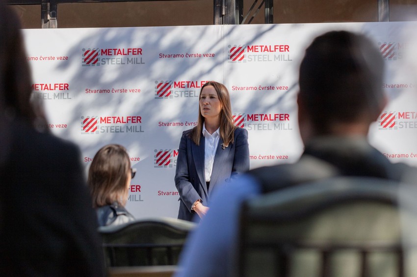 Dr Jelena Zakonović, CEO Metalfer Steel Mill