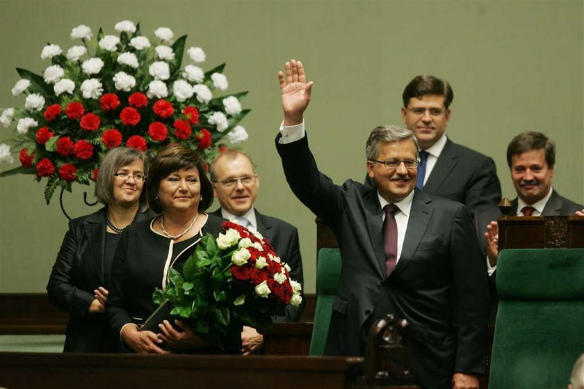 Fatalnie ubrała się na zaprzysiężenie!