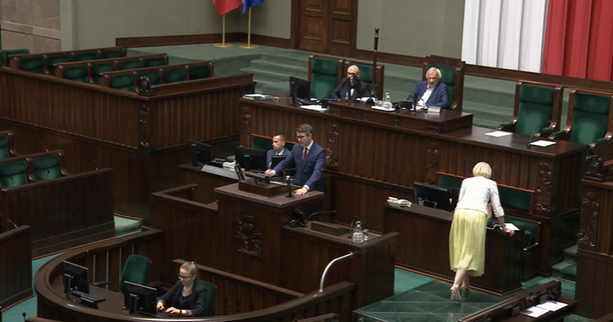 Un conflicto en el Sejm.  Derlecki: ¿Por qué gritas como un idiota?