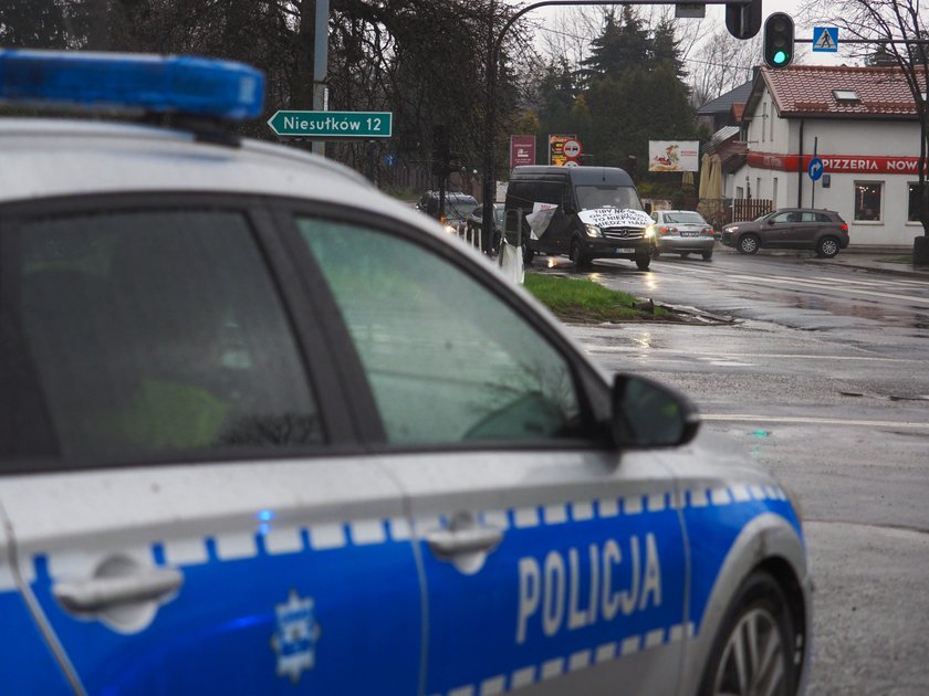 Protest mieszkańców Nowosolnej