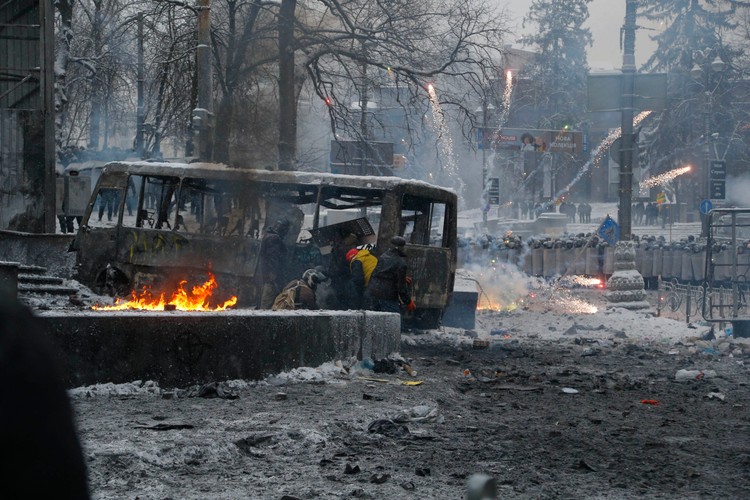 Zamieszki w Kijowie