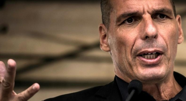 Former Greek finance minister Yanis Varoufakis