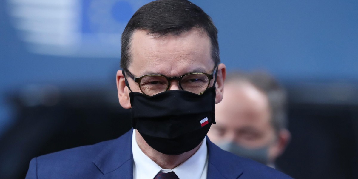 Mateusz Morawiecki na szczycie w Brukseli