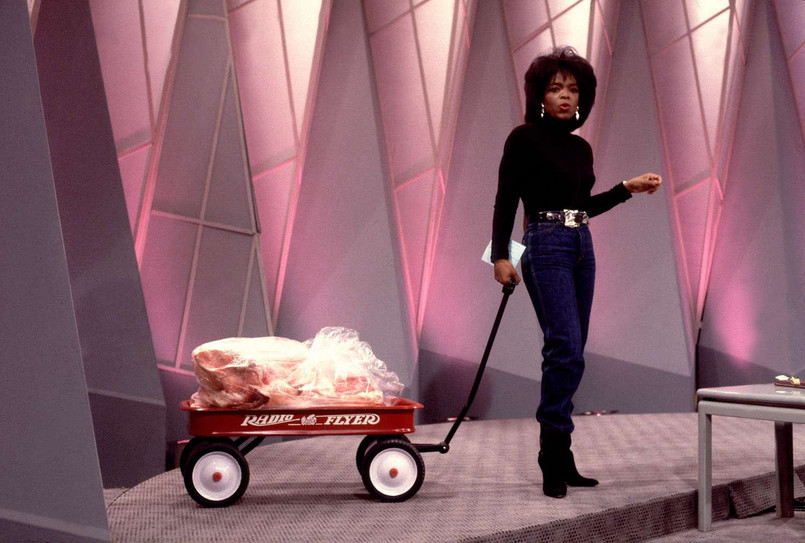 Oprah Winfrey i słynny "wagon tłuszczu" w latach 80.