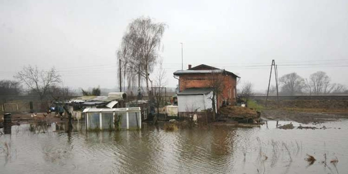 Są już pierwsze podtopienia