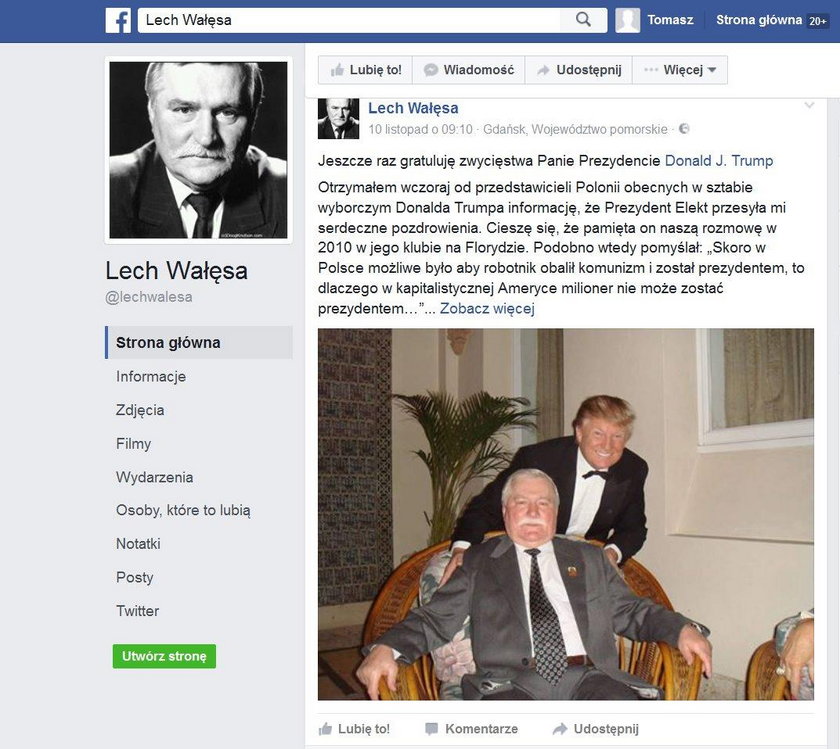 Wałęsa inspirował nawet Boga - zdjęcia