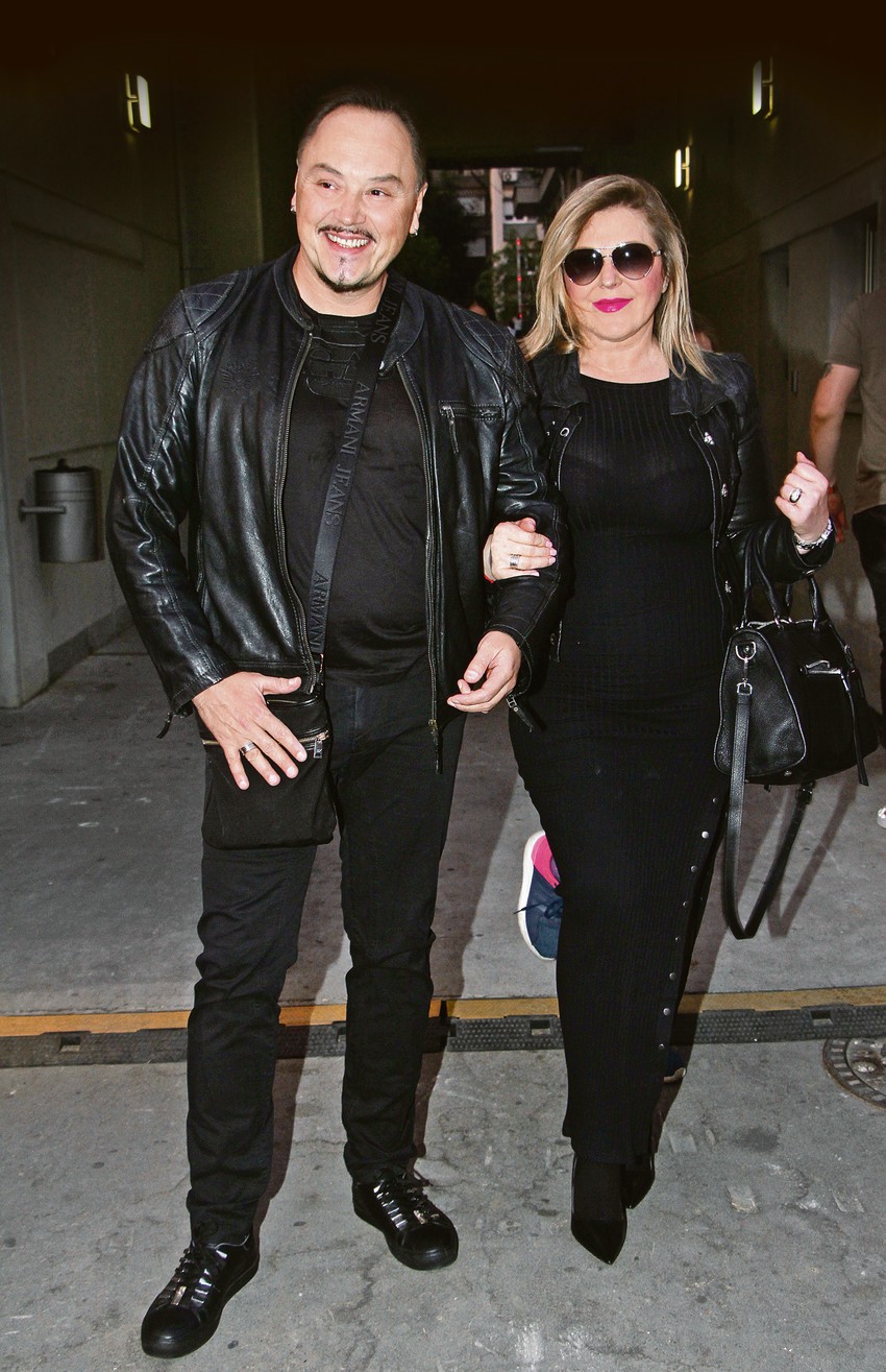 Nenad Knezević Knez sa partnerkom