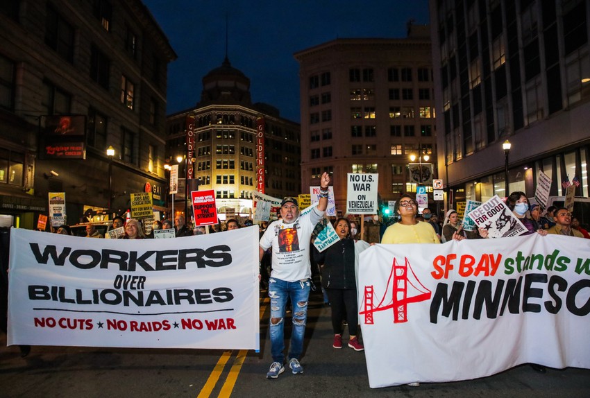 Protest protiv ICE u San Francisku