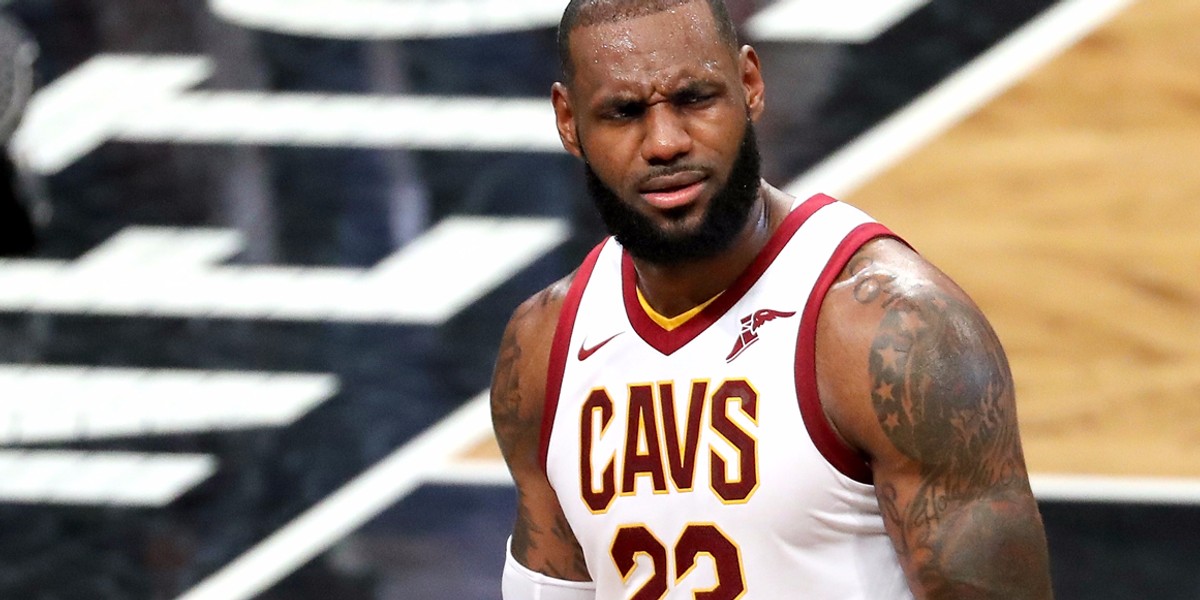 LeBron James posted a perplexing meme to Instagram in the midst of disappointing stretch