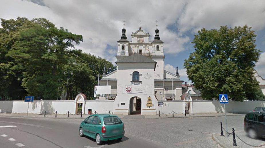 Sanktuarium Matki Bożej Różańcowej Łaskawej w Janowie Lubelskim (fot. Google Street View)