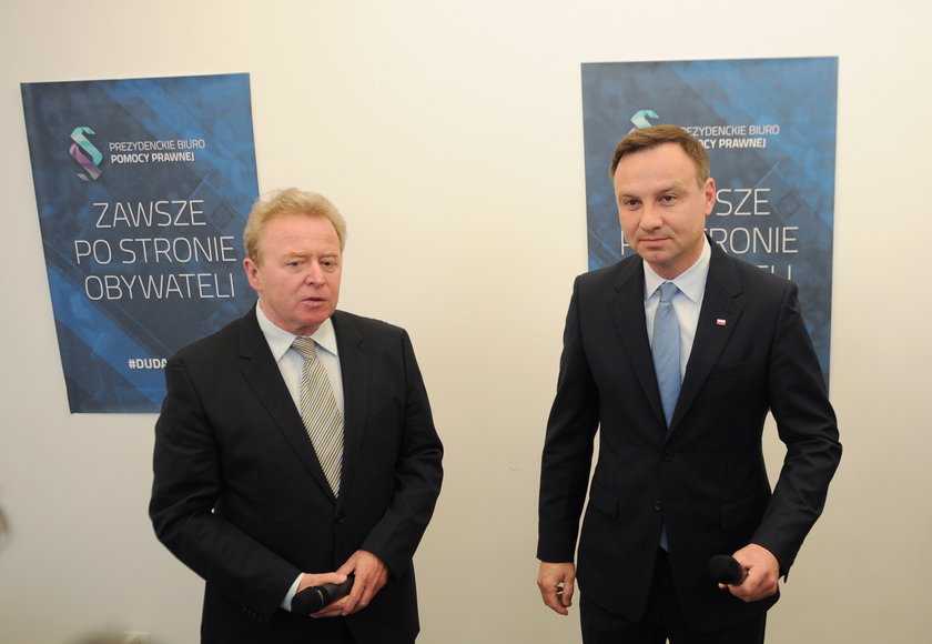 Janusz Wojciechowski i Andrzej Duda