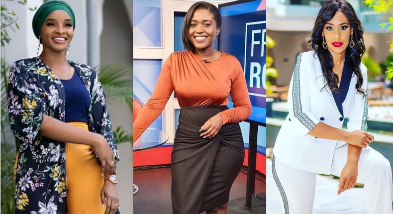 Lulu Hassan, Akisa Wandera and Victoria Rubadiri. 10 Most Stylish Female News Anchors in Kenya