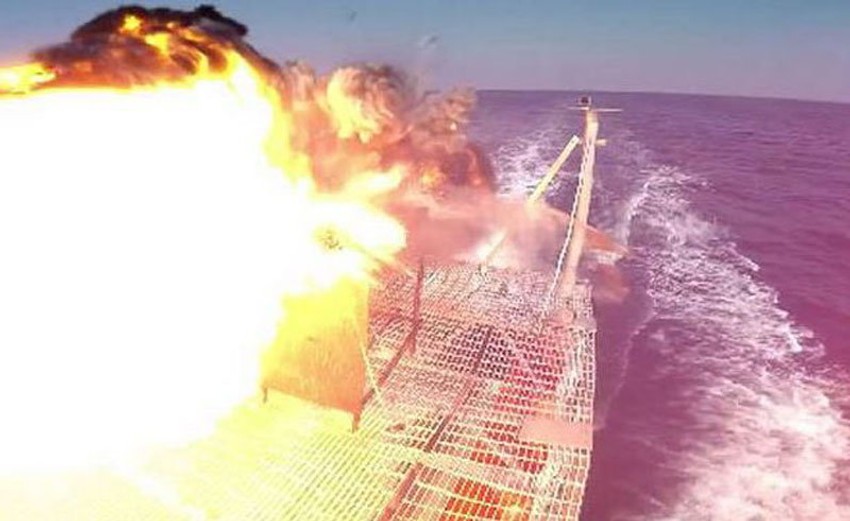 U snimku je pokazana razorna moć i preciznost novog sistema