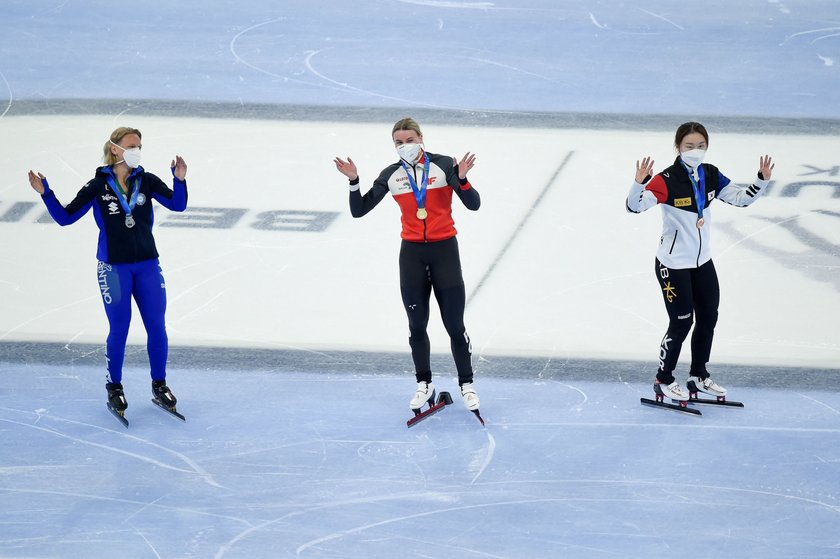 Maliszewska doskonale poradziła sobie na olimpijskim torze i oby powtórzyła to w Pekinie za niespełna cztery miesiące! 