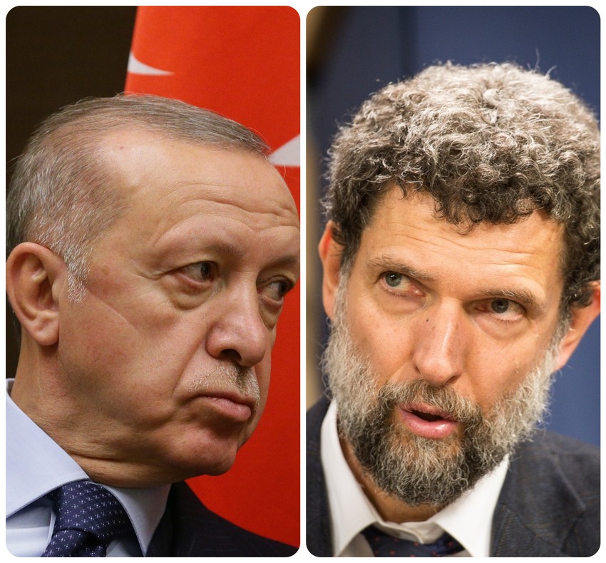 Redžep Tajip Erdogan i Osman Kavala