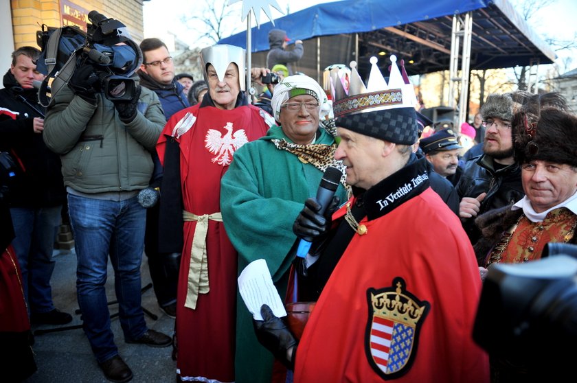 Orszak w święto Trzech Króli w Łodzi