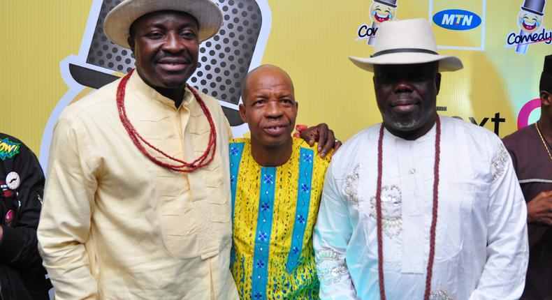 Alibaba at the launch of MTN's digital comedy platform - Comedy+ 