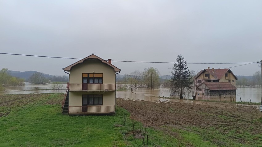 Izlila se reka Jadar kod Loznice