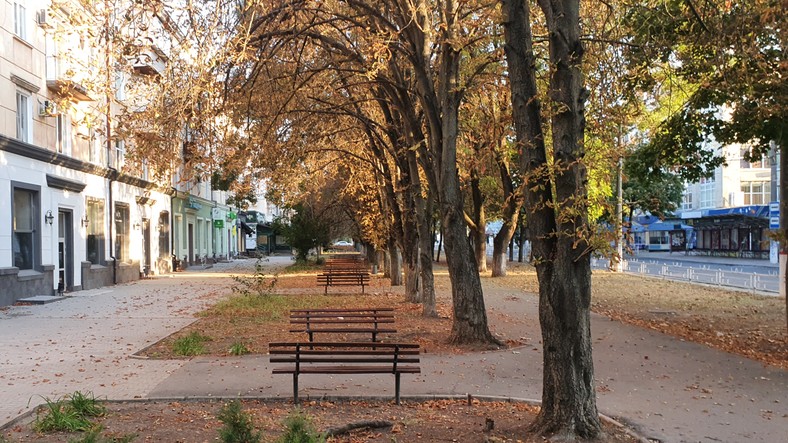 Prospekt Uszakowa w Chersoniu