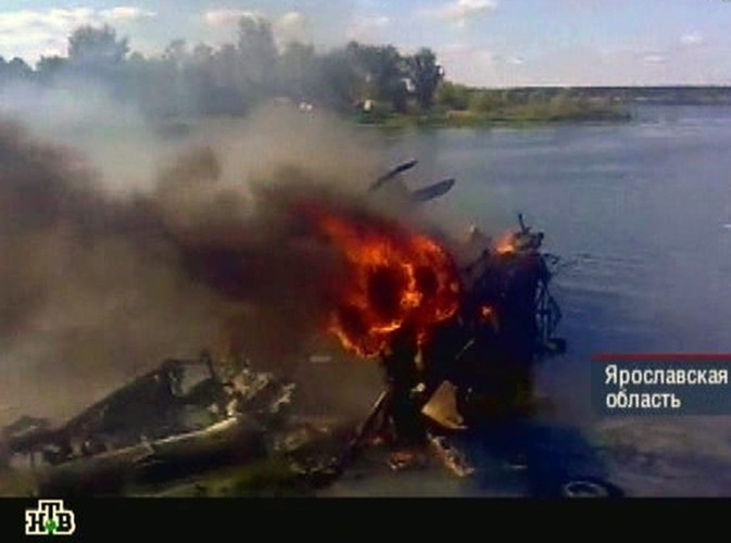 Miejsce katastrofy Jaka-42