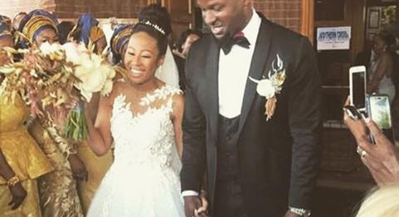 Alex Okosi weds fiancee, Ziyanda