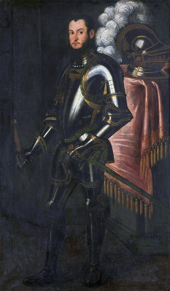 Portret Zygmunta II Augusta w zbroi