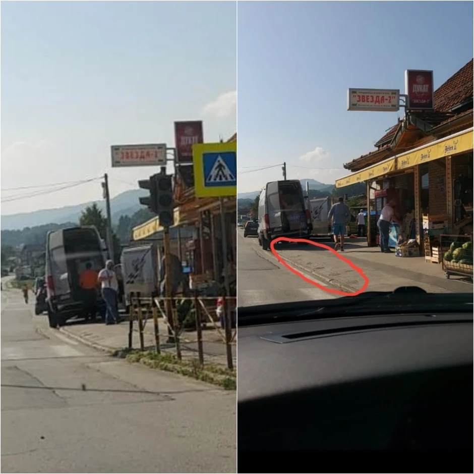 Vlasnici obližnjih radnji samovoljno su uklonili zaštitnu ogradu sa magistralnog puta