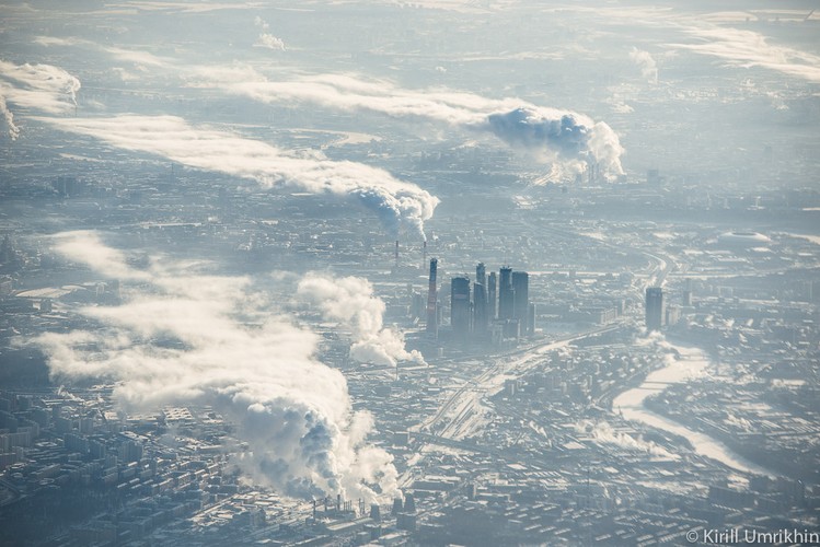 Moskwa z lotu ptaka, fot. Kiriłł Umrikhin