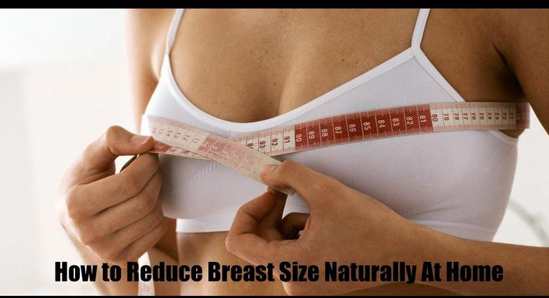 How to reduce your breast size naturally [YouTube]