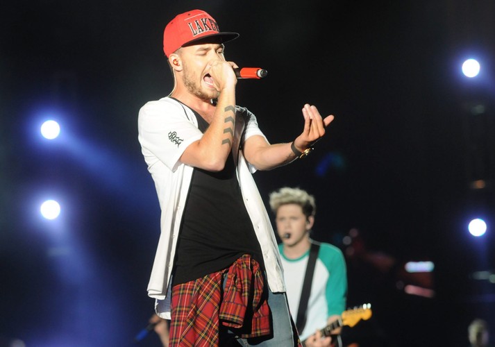 Liam Payne podczas koncertu One Direction w Buenos Aires