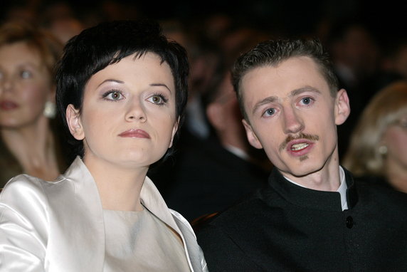 Adam Małysz i Izabela Małysz (2004 r.)