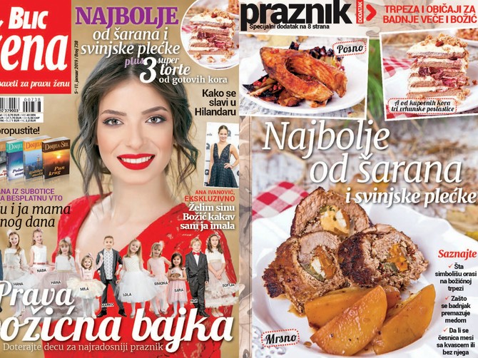 Nova „Blic žena“ na kioske stiže od subote 5. januara
