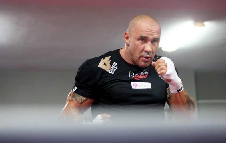 Przemysław Saleta szykuje się do walki z Tomaszem Adamkiem