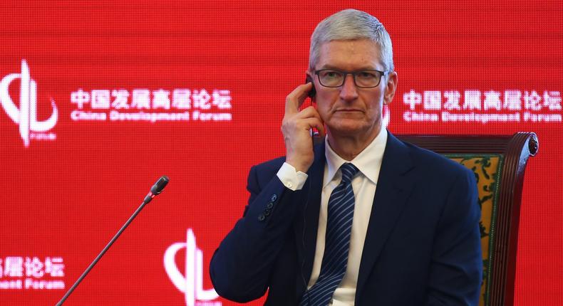 Apple CEO Tim Cook.Getty Images