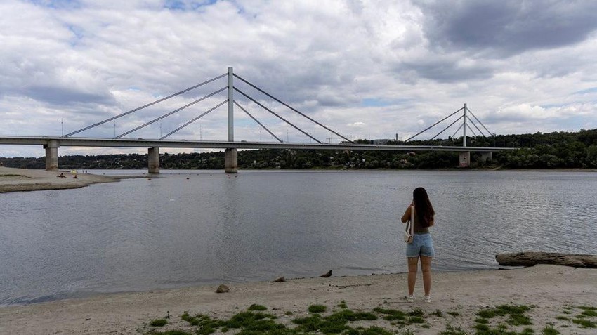 Dunav kod Novog Sada kraj jula-početak avgustva 2026. | Foto: REUTERS/Djordje Kojadinovic