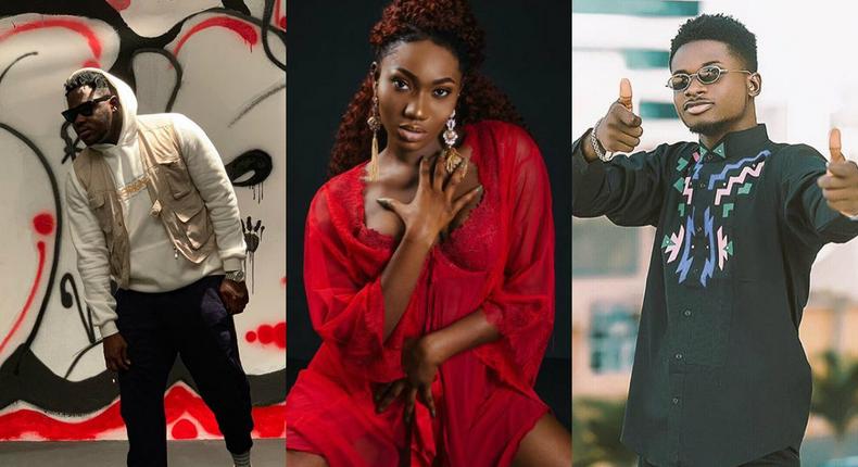 Medikal, Wendy Shay and Kuami Eugene