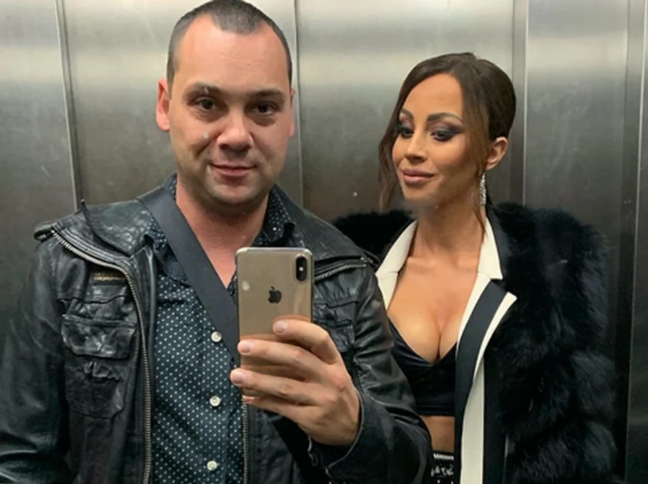 Darko Filipović sa bivšom ženom Jasminom