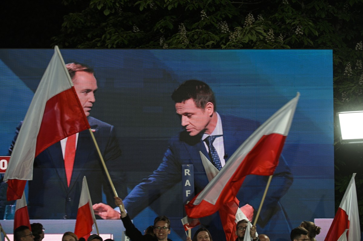 Ostatni sondaż CBOS przed pierwszą turą. Mała różnica między Trzaskowskim i Nawrockim