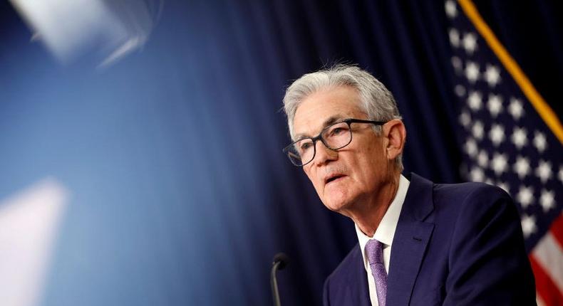 Federal Reserve chair Jerome Powell.Kevin Dietsch/Getty Images