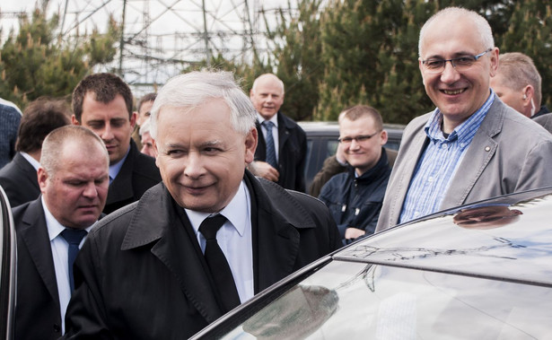 Jarosław Kaczyński i Joachim Brudziński