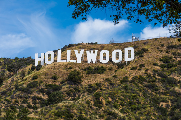 Słynny napis "Hollywood"