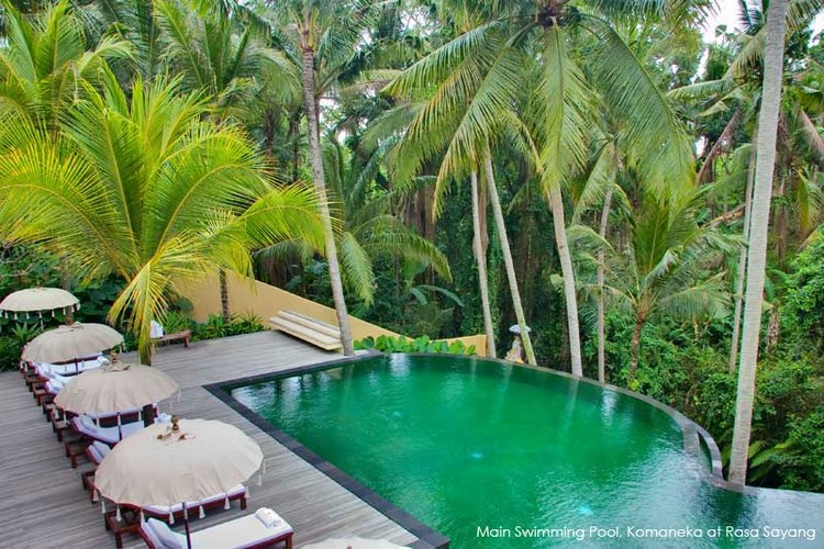 5. miejsce: Komaneka at Rasa Sayang Ubud, Bali, Indonezja.
“Hotel Komaneka at Rasa Sayang zapewnił nam zakwaterowanie podczas wycieczki na Bali na tak wysokim poziomie, że zdeklasował wszystkie inne hotele, w których się zatrzymywaliśmy.”
