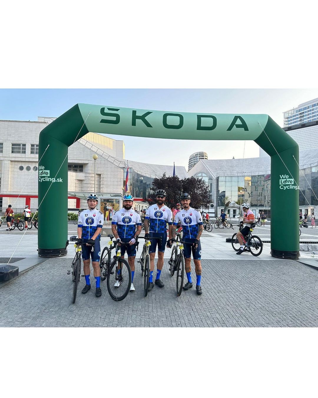 Na pretekoch L’Etape Slovakia sa zúčastnili aj Marek Hamšík s otcom Richardom.