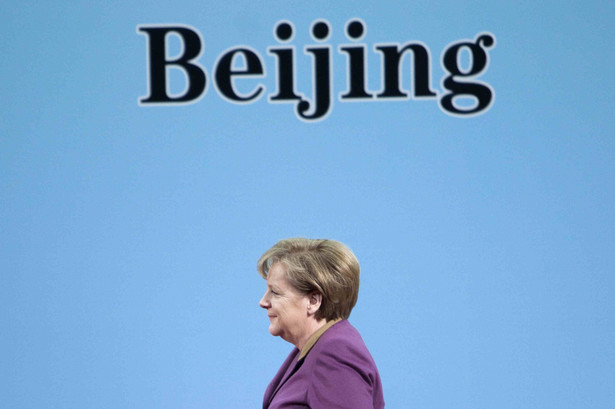 Kanclerz Angela Merkel w Chinach