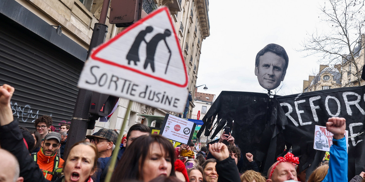 Senat przegłosował wyższy wiek emerytalny we Francji, Szykują się gigantyczne protesty